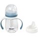 Butelka treningowa 2w1 tritanowa 210 ml Beaba - windy blue