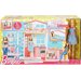 Barbie Dwupoziomowy domek + Lalka Mattel