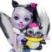 Barbie Enchantimals Lalka zimowa Mattel - zimowa toaletka