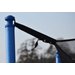 Trampolina ogrodowa z siatką wewnętrzną 244cm Enero - niebieska