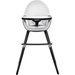 Krzesełko do karmienia 2w1 Fini Kinderkraft - white/black