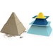 Zestaw 3 foremek do piasku Piramida Pira Quut
