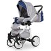 Wózek wielofunkcyjny 3w1 Nano Ecco + fotelik Riko - denim