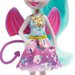 Barbie Enchantimals Lalka z rodziną zwierzątek Mattel - Deanna Dragon + smoki