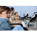 Fotelik rowerowy Go do ramy + kask Bobike - Marshmallow Mint