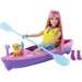 Barbie lalka Daisy na kempingu + kajak Mattel - Daisy