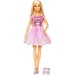 Barbie lalka urodzinowa z prezentem Mattel