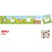 Moje pierwsze puzzle z naklejkami Apli Kids