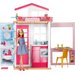 Barbie Dwupoziomowy domek + Lalka Mattel