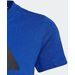 Koszulka juniorska Essentials Big Logo Adidas - niebieski