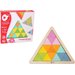Układanka trójkąty Mozaika Klocki Classic World