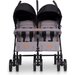 Wózek bliźniaczy Duo Comfort EasyGo - grey fox