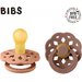 Smoczki uspokajające kauczukowe 2-pak S Boheme Bibs - PEACH & WOODCHUCK