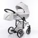 Wózek dziecięcy 2w1 Glow Junama - 03 bialy/srebrny