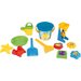 Zestaw 12 elementów do piasku Wader - ocean