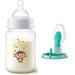 Butelka antykolkowa Anti-colic 260 ml + nakładka AirFree Avent - małpka