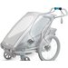 Przyczepka rowerowa dla dwójki dzieci Chariot Sport 2 Thule - czarny