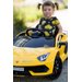 Pojazd na akumulator Lamborghini Toyz by Caretero - żółty