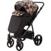 Wózek dziecięcy 2w1 Reggio Adamex - Flowers Collection