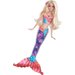 Barbie świecąca Syrenka 2014 Mattel