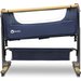 Łóżeczko dostawne Timon z materacykiem Lionelo - blue navy