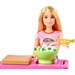 Barbie lalka + zestaw domowy makaron Mattel