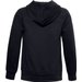 Bluza chłopięca Rival Fleece Big Logo Hoodie Under Armour - black