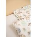 Pościel 2-el. z falbanką 100x135cm Sensillo - spacer