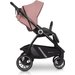 Wózek głeboko-spacerowy + torba 2w1 Euro-Cart - różowy