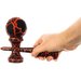 Gra zręcznościowa drewniana Kendama - czerwony