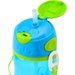 Bidon ze słomką i paskiem 400 ml Trunki - niebieski Terrance