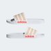 Klapki Adilette Shower Slides Wm's Adidas - cloud white/halo blush