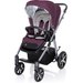 Wózek uniwersalny 2w1 Husky Baby Design - bordowy