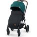 Wózek Spacerówka Evolution Cocoon z miękką gondolą Kinderkraft - midnight green