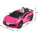 Pojazd na akumulator Lamborghini Toyz by Caretero - różowy