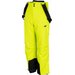 Spodnie narciarskie chłopięce HJZ22 JSPMN001 4F - żółte