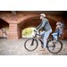 Fotelik rowerowy Go do ramy + kask Bobike - Marshmallow Mint