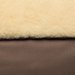 Śpiwór do wózka S20 Sleep&Grow wełna Zaffiro - Beżowy ciemny