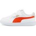 Buty Shuffle V PS Puma - białe/pomarańczowe
