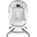 Leżaczek krzesełko Baby Hug Air 4w1 - white snow