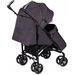 Wózek spacerowy Irma Lionelo - black/dark grey