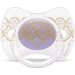 Smoczek uspokajający silikonowy premium Haute Couture Suavinex - Fioletowy