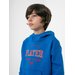 Bluza chłopięca HJZ22 JBLM006 4F - niebieski