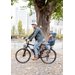 Fotelik rowerowy Go do ramy + kask Bobike - Marshmallow Mint