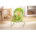 Zielony Fotelik Bujaczek ze zwierzątkami Fisher Price