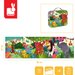 Puzzle panoramiczne w walizce 36 el. Janod