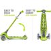 Hulajnoga trójkołowa Scooter Boogie Milly Mally - Green