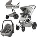 Wózek wielofunkcyjny 3w1 Buzz Xtra + Pebble Quinny - Grey Gravel