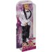Barbie Ken Pan Młody Mattel - biało - czarny
