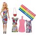 Barbie lalka Crayola z ubrankami do kolorowania Mattel